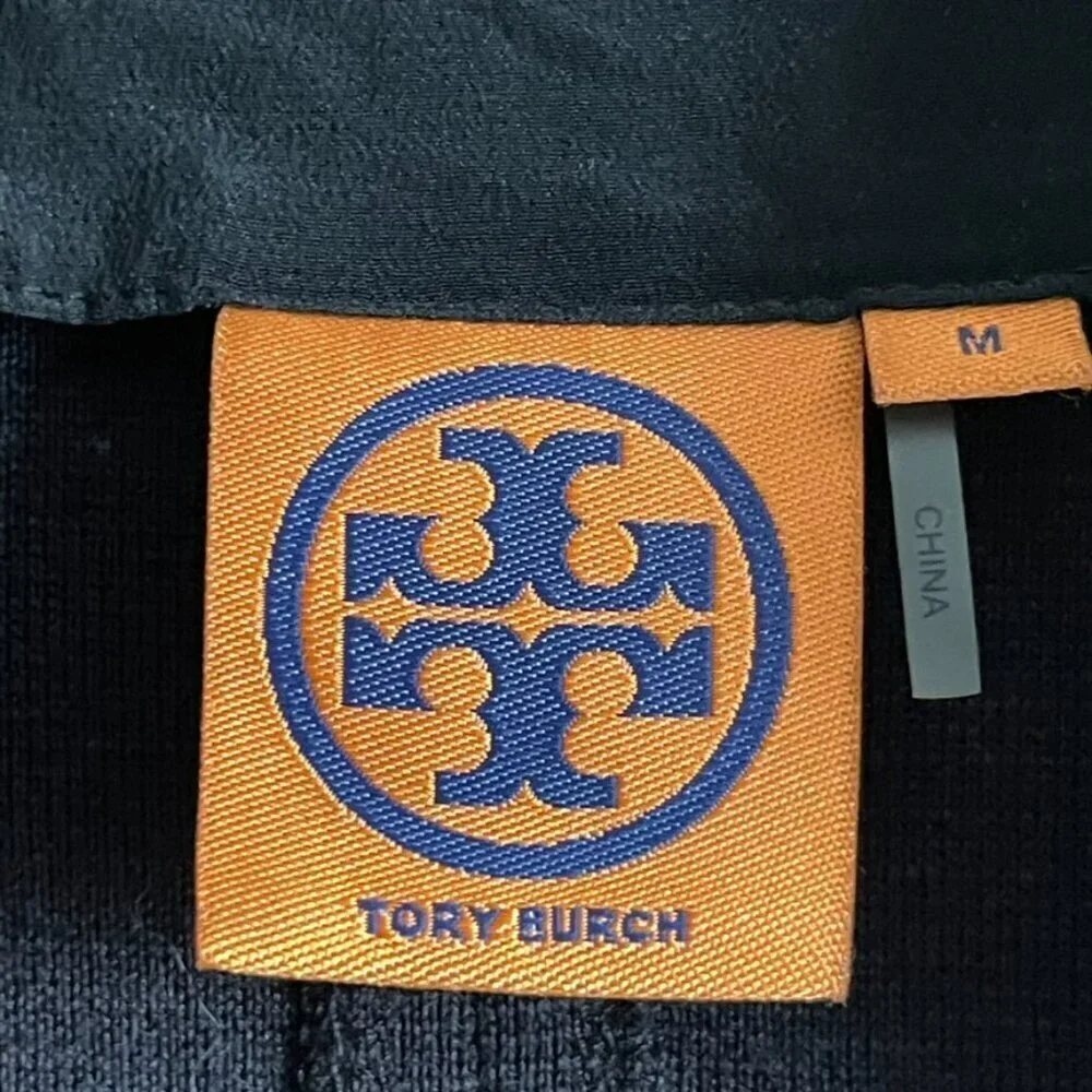 Tory Burch Declan Dress Wool Blend Black
